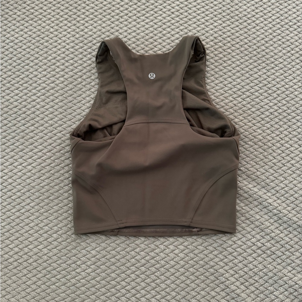 lululemon athletica Brown Tank Top